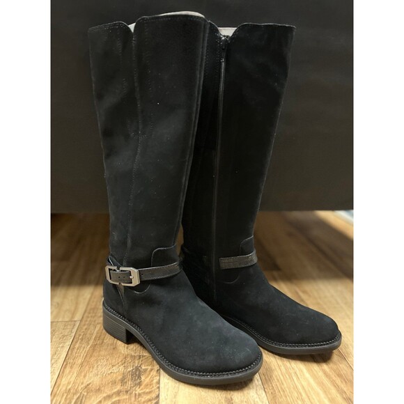 Clarks Women's Maye Shine Knee High Boot 6.5 - Picture 3 of 5